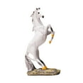 thumbnail image 3 of Estatua de caballo, figura de caballo, estatua coleccionable de animales, escultura artística, pieza para mesita de noche, dormitorio, estantería, sal, 3 of 9