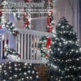 thumbnail image 2 of Christmas Decorations Outdoor Indoor 108FT 200LED, JUHEFA Waterproof Twinkle Plug-in Fairy String Lights with 8 Modes, Suit for Xmas Tree, Holiday, Wedding, Garden Party (White), 2 of 7