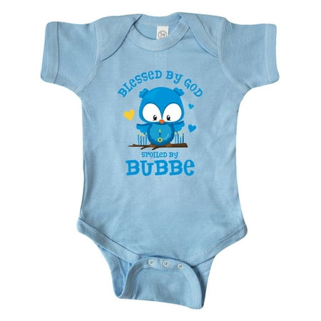 

Inktastic Blessed Owl Bubbe Gift Baby Boy or Baby Girl Bodysuit