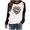 Black, variant on YUGYXL Halloween Sweatshirt for Women Funny Graphic Pullover Cute Ghost Skeleton Tops Long Sleeve Plus Size Fall Shirts Blue XL