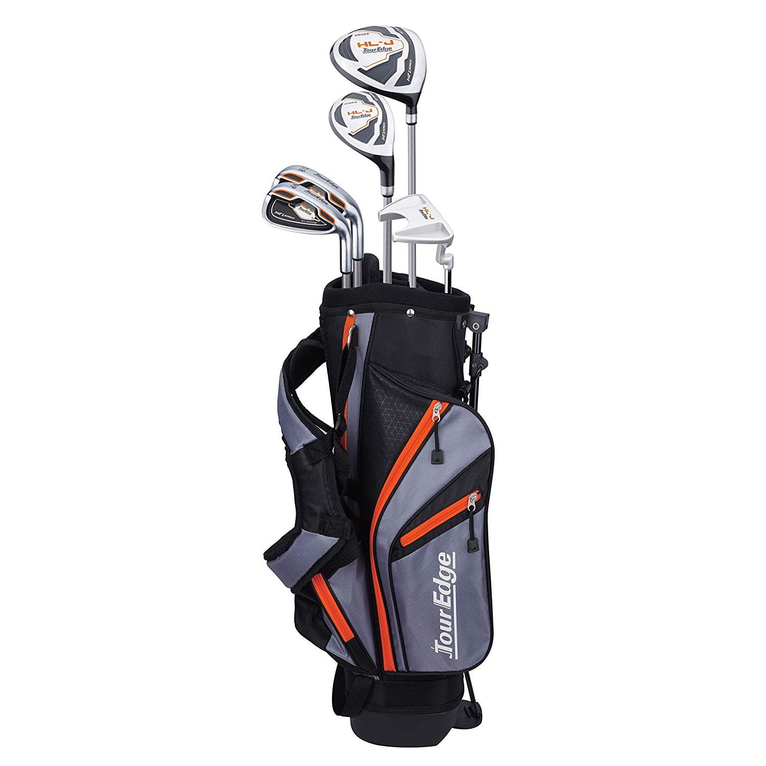 Tour Edge HL-J Junior Golf Set with Bag, Right Hand, 5-8 Years, 6