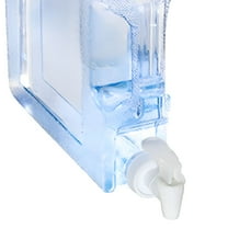 ACDANC Portable Water Storage Container Camping with Spigot Water Tank Thick Water Dispenser Carrier for Home Hiking Camping Outdoor 3L