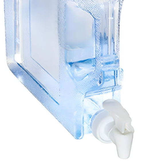 ACDANC Portable Water Storage Container Camping with Spigot Water Tank Thick Water Dispenser Carrier for Home Hiking Camping Outdoor 3L