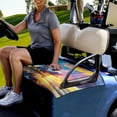 thumbnail image 3 of Golf cart seat towel blanket cover, suitable for golf cart towel accessories, unique pattern, perfect gift for female golfers, 3 of 5