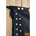 thumbnail image 3 of Hilason Western Adult Pro Rodeo Bronc Bull-Riding Genuine Leather Chinks Chaps, 3 of 4