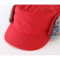 thumbnail image 7 of Holzlrgus Mens Winter Hat with Brim Warm Earflaps Hat Faux Fur Baseball Cap, 7 of 7