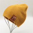 thumbnail image 3 of YAOBAMM Warm Children Cap Winter Hat Children Adult Thick Knitted Elastic Windproof Cozy Cold Resistant Solid Color Beanie, 3 of 7
