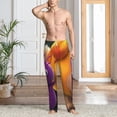 thumbnail image 6 of Lsque Pikmin Print Men's Pajama Pants, Lounge Pant - Comfortable Home Wear,Elastic Waistband, Stylish Design-X-Large, 6 of 9