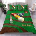 thumbnail image 1 of Juego de cama de billar personalizado, regalo personalizado para billar snooker, 1 of 2