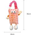 thumbnail image 3 of Cartoon Car Tissue Holder, Paper Holder, Soft Auto Accessories Monster Tissue Box for Car Backseat, Creative Tissue Box, Pink, 3 of 5