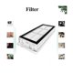 thumbnail image 2 of 8PCS Washable Hepa Filters for X20 Pro/X20 Robot Vacuum Cleaner Replacement Spare Parts, 2 of 5