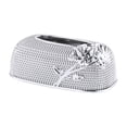 thumbnail image 3 of pitrice Tissue Box Cover Home Car Countertop Paper Case Restaurant Hotel Tissue Box holder covers Napkin Paper Case Decor Silver, 3 of 9