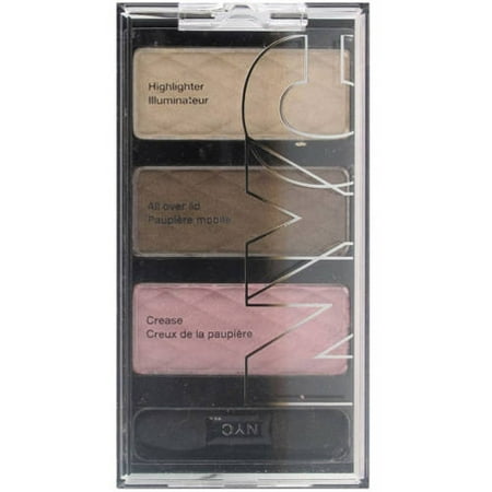 NYC New York Color HD Trio Eye Shadow Palette, Oh SoHo Sweet