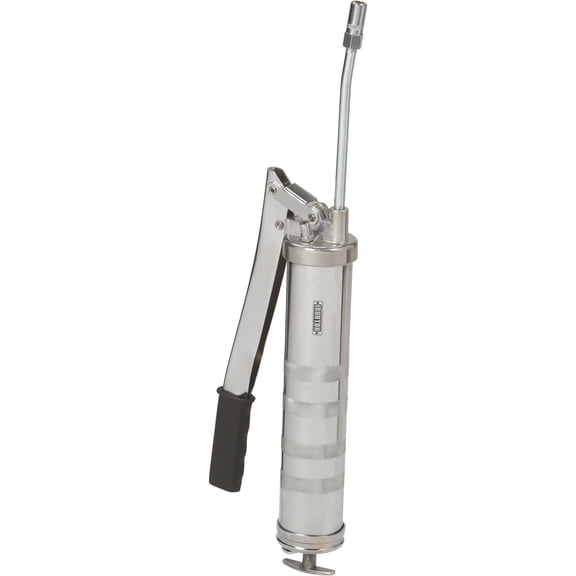 Ironton® 14-Oz. Professional-Grade Heavy-Duty Grease Gun — Comfort-Grip Lever Handle, 6000 PSI