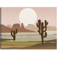 thumbnail image 1 of Cuadro Decorativo - Paisaje lunar del desierto I Jr  Impresión en canvas, estrechado, 1 of 2