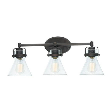 

26113CDOI-BUI Seafarer 3-Light Bath Vanity with Bulbs Oil Rubbed Bronze