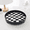 Black, variant on TXRUME 9 inch Decorative Tray, Round Serving Tray for Home Decorative & Living Room, Multifunctional Storage Plate for Vanity, White