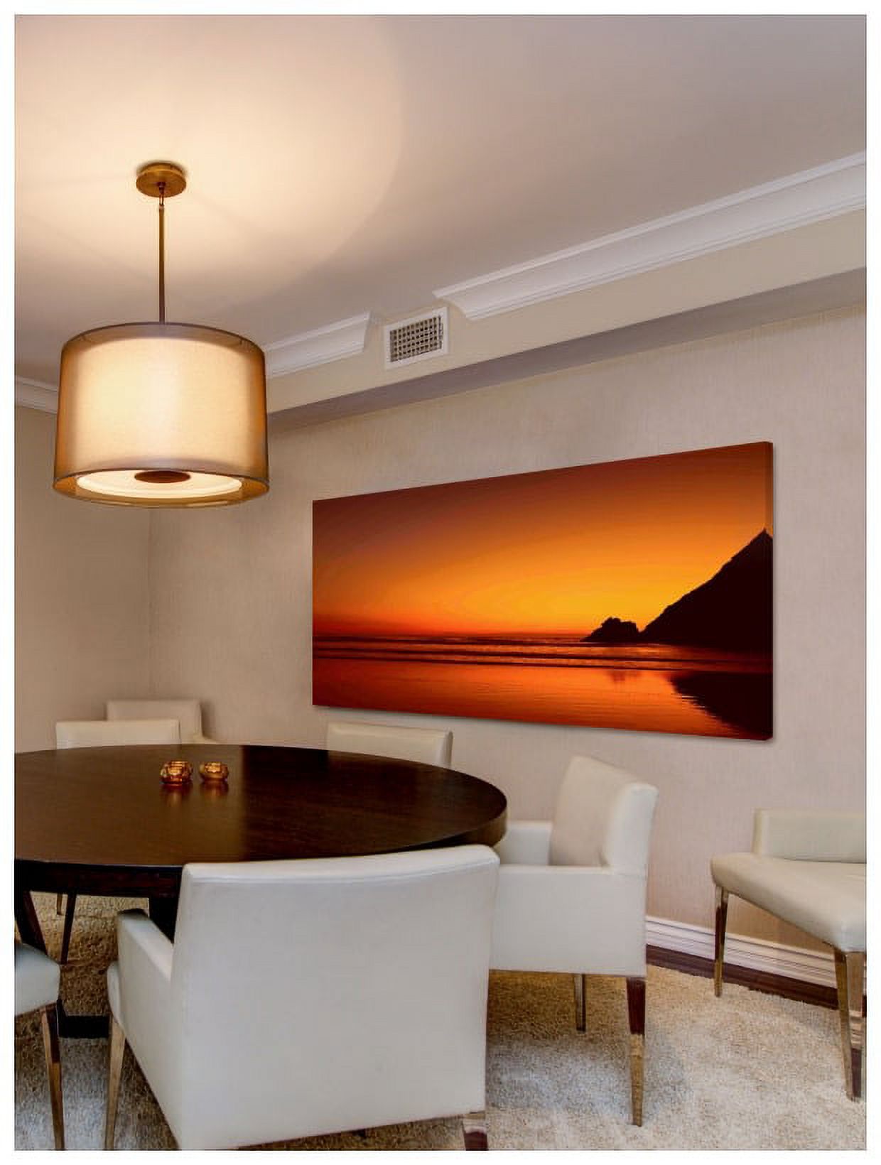 Marmont Hill Inc Marmont Hill - Sundown Serenity Painting Print on Canvas - Multi-color