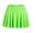 Green, variant on Girl's High Waisted Pleated Tennis Skirts with Pockets Inner Shorts Lightweight Athletic Golf Skorts for Girls