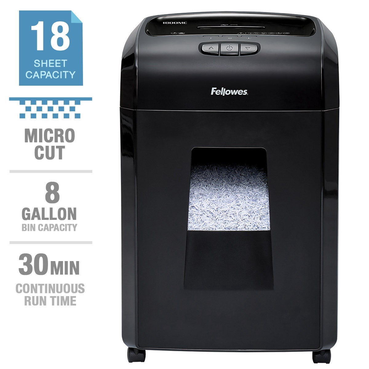 Déchiqueteuse Fellowes Microshred 1800MC