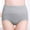 Gray, variant on Women‘s Postpartum High Waist Cotton Briefs - Abdomen Support & Hip Lift Underwear with Embossed Pattern, Breathable and Comfortable for Recovery