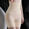 thumbnail image 4 of BYHONG Women's High Waist Body Shaping Panties Seamless Body Shaping Garments Leggings Beige M, 4 of 9