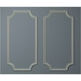 thumbnail image 5 of Ekena Millwork 24"W x 48"H Claremont Panel Moulding Kit (Double Panel), 5 of 10
