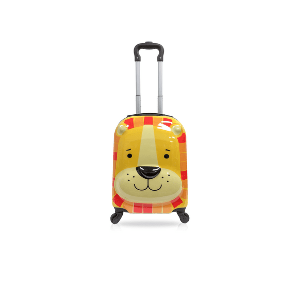 TUCCI Italy - Lion Buddy Valise Rigide pour Enfants de Cabine 18 Pouces