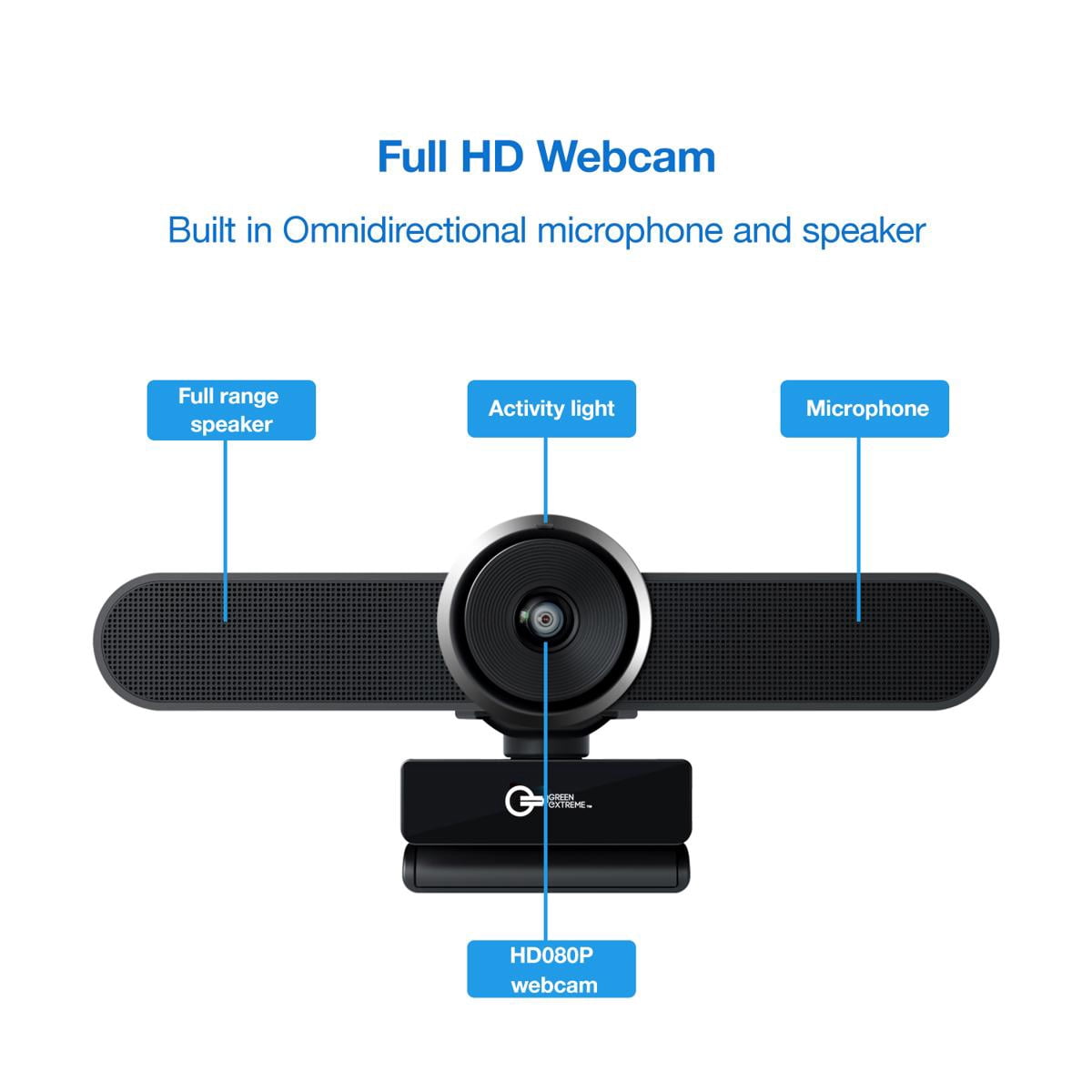 Green Extreme V200PRO Full HD All-In-One Conference Webcam