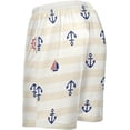 thumbnail image 5 of GZHJMY Anchor Pajama Pants Short for Men, Lounge Pants Lightweight Men Pajama Bottoms with Drawstring Pockets, Christmas New Year Birthday Gifts, XX-Large, 5 of 7