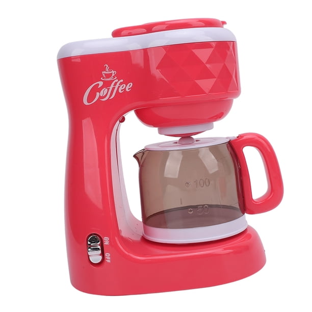 Los Niños Juegan Juguetes De Cocina, Simulan La Máquina De Cafetera Realista Interactiva De La Cafetera Segura Promover La Cooperación Para Niños