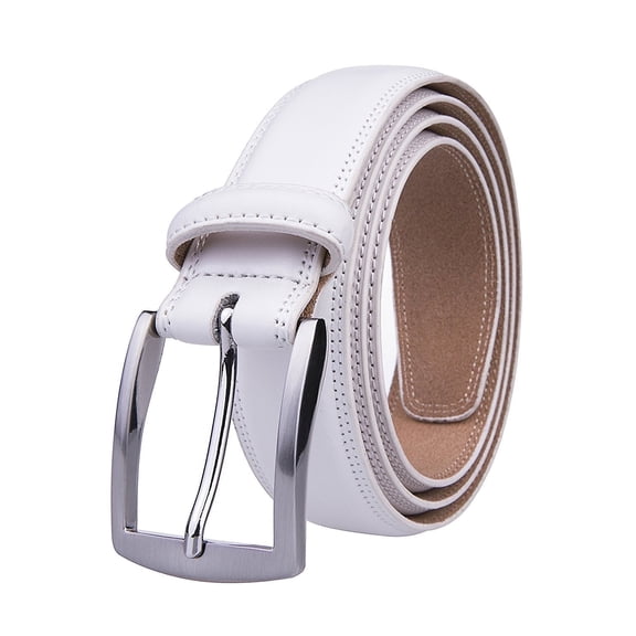 Men's Dress Belt, Genuine Leather Belts - Classic & Fashion Design for Work Business and Casual