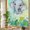 Ivory, variant on Cartoon Dinosaur Window Privacy Film Rainbow Static Cling Stain Glass Window Film for Glass Door, Decorative Sunroof Decal Sticker for Car Home 17.7"x39.3" Summer Butterfly Fern Tropical Palm Plants