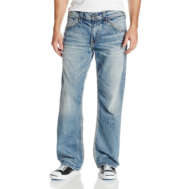 Silver Jeans & Co Jeans - Mens Jeans 30x30 Straight Leg Stretch 30 ...