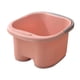 thumbnail image 3 of Masaje de bañera de pies con puntos de masaje y cubo de lavado de pies con rodillo multiusos con asas de 8,27 pulgadas de alto para SPA Rosa, 3 of 9