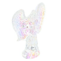 Crystal Angel Figurine for Decor MultiColored Standing Jesus Statues Enhance Living Space