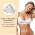 thumbnail image 3 of 20pcs Bra Liners for Sweat, 3 Layer Washable Rectangle Cotton Under Breasts Pads for Women Absorb Sweating, 18 x 3 Inch, 3 of 9