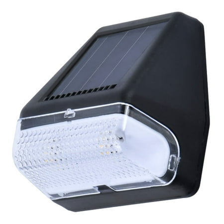 

1pc Stylish Waterproof LED Solar Wall Lamp Courtyard Garden Decorative Light