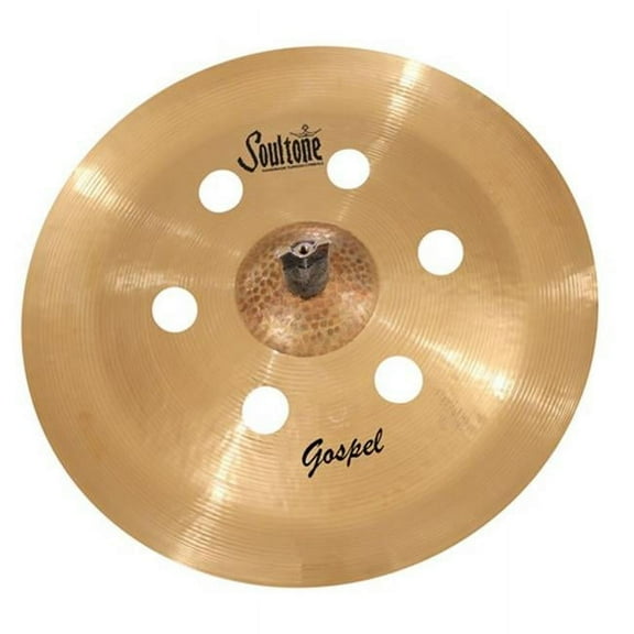 Soultone Cymbals GSP-CHN16FXO6 16 in. Gospel FXO 6 Effect China