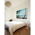 thumbnail image 4 of "Leaning Palms" Painting Print on Wrapped Canvas, 4 of 7