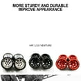 thumbnail image 2 of maskred Metal Wheel Rims For VENTURE Aluminum Alloy Crawler Shock-proof 8pcs RC Car Accessories Replacement Parts Red, 2 of 6