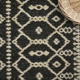 thumbnail image 5 of Haperlare Black Indoor/Outdoor Area Rug 5'3" x 7'3" Bohemian Rustic Kitchen Rugs for Backyard Balcony, 5 of 7