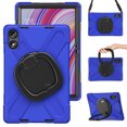 thumbnail image 2 of for Xiaomi Redmi Pad Pro/ Xiaomi Poco Pad 12.1 inch 2024 Case, 360 Rotatable Handle Stand, Shoulder Strap, Drop-Proof Design, Blue, 2 of 7