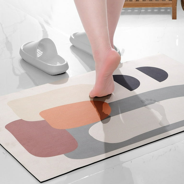 Super Anti-slip Kitchen Floor Mat Diatom Mud Anti-fall Pad Bath