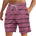 thumbnail image 1 of Soki Shorts de Plage Décontractés pour Hommes Shorts à Rayures en Liquidation, 1 of 5