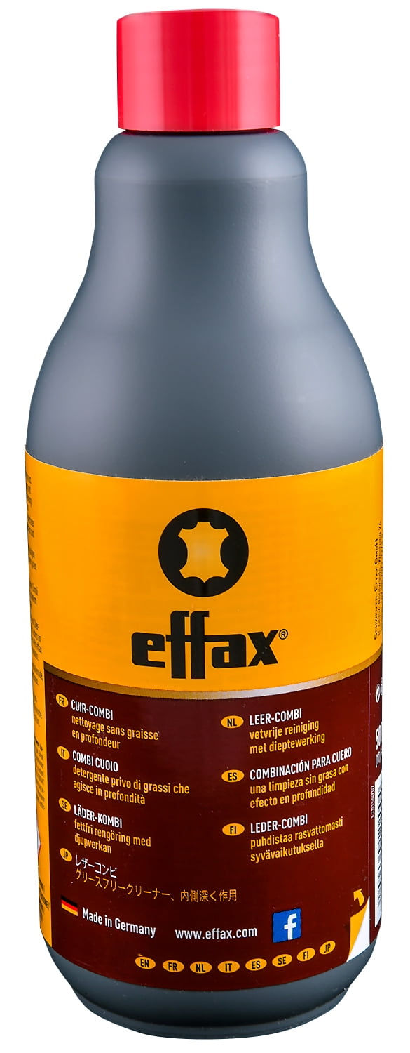 German Equestrian Manuf. Effax Leder Combi Leather Cleaner, 500 mL