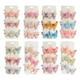 thumbnail image 3 of Butterfly Hair Clips Claw Barrettes Mini Small Jaw Clip Hairpin for Women Girls, 3 of 4