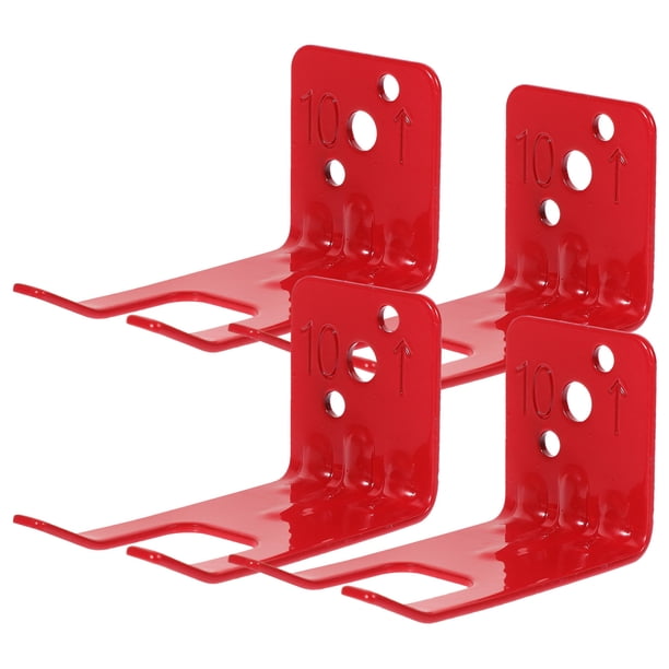 soportes de pared para extintor de incendios, ganchos de pared resistentes.