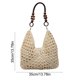 thumbnail image 3 of CaiYueKe Woven Tote Bag Large Capacity Shoulder Bag Casual Handbag for Women Multifunctional Commuting Bag Beach Tote Bag for Work Travel Shopping Stylish Storage Bag, 3 of 7