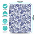 thumbnail image 5 of Washable Rubber Multicolored Flower Leaves Dish Drying Mats for Kitchen Counter Home Large Coffee Bar Pad Accessories and Decor for Utensils Stemware 18''x24'', 5 of 7